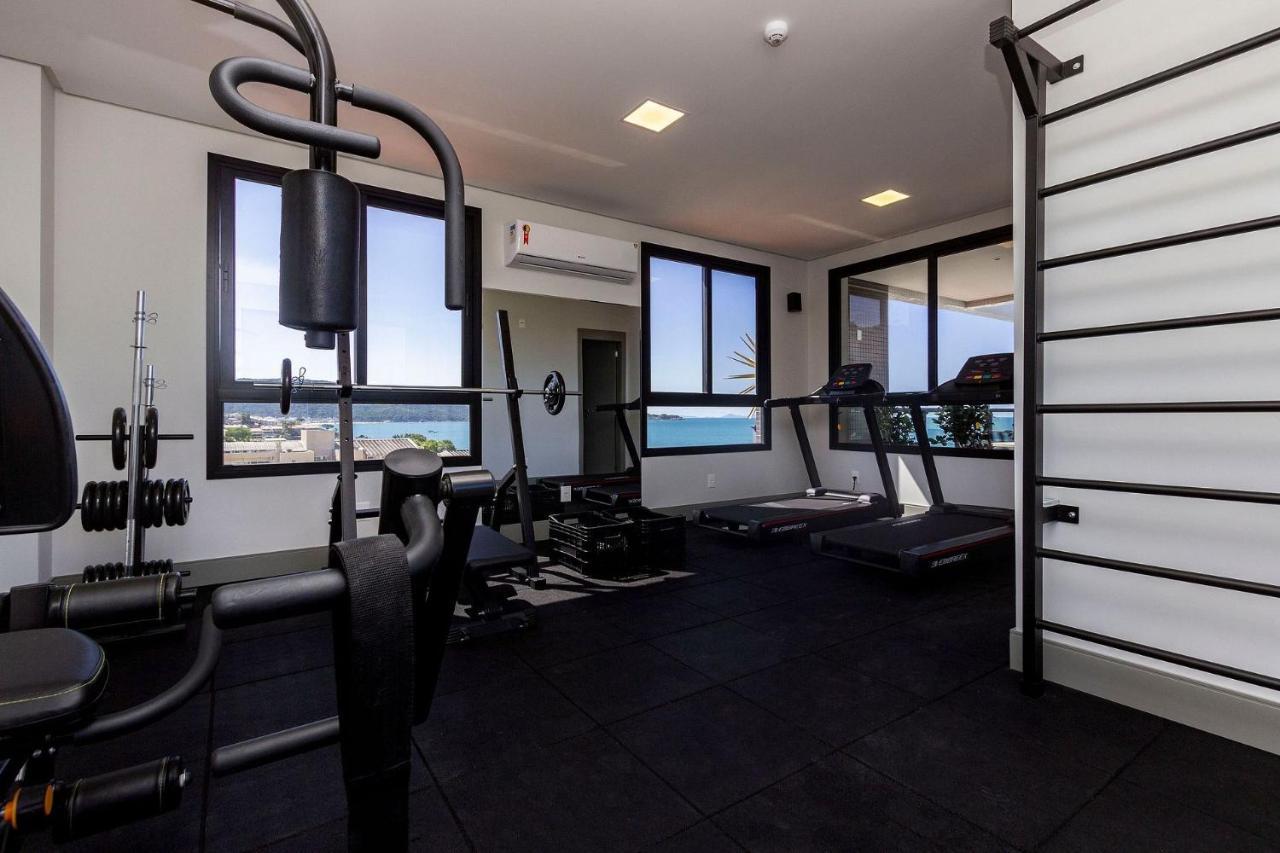 Aion Suites 205 - Lindo Apartamento Com Vista Para O Mar, A 60M Da Praia De Bombinhas, Com Piscina E Academia No Rooftop. Luaran gambar