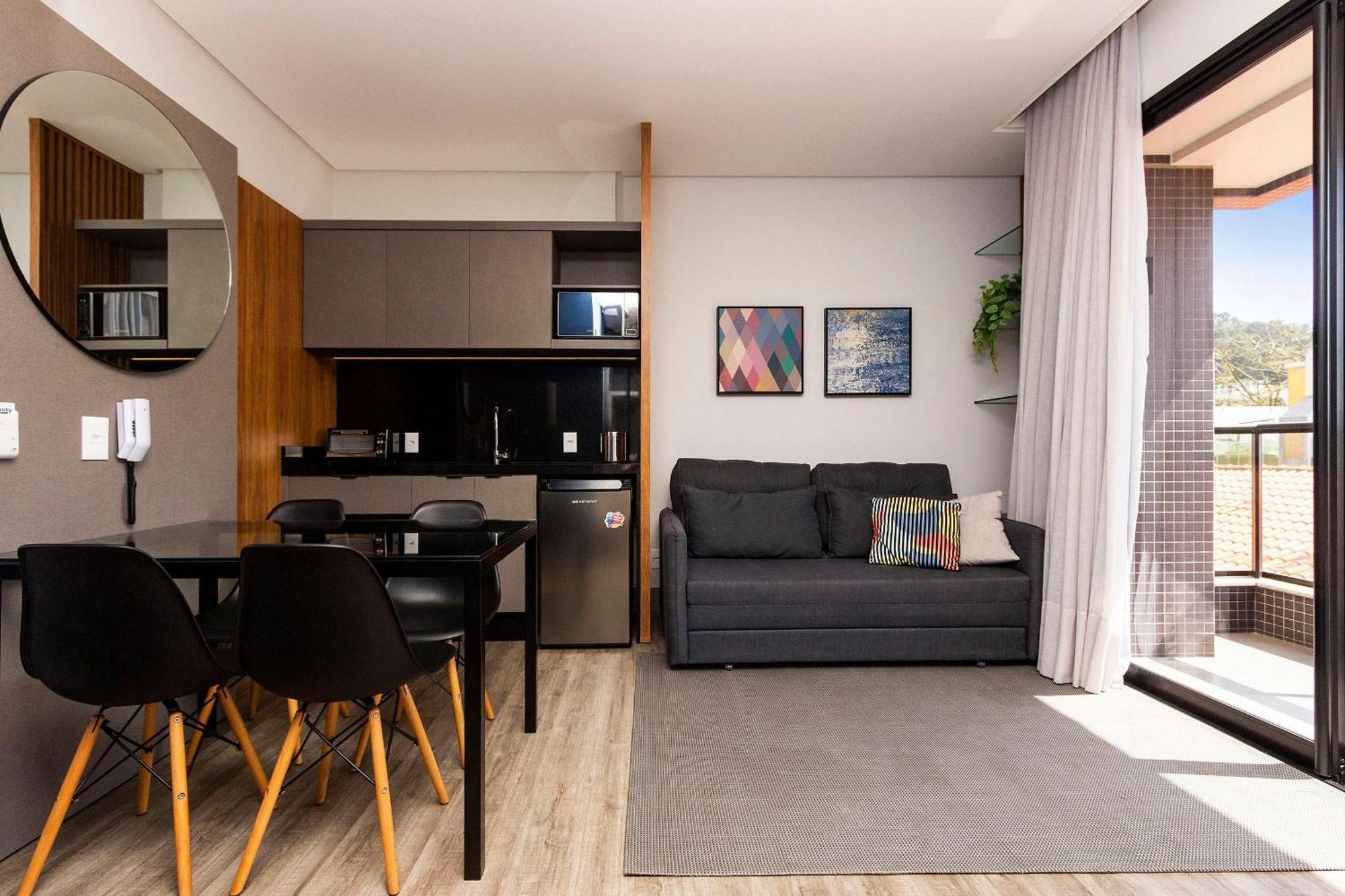 Aion Suites 205 - Lindo Apartamento Com Vista Para O Mar, A 60M Da Praia De Bombinhas, Com Piscina E Academia No Rooftop. Luaran gambar